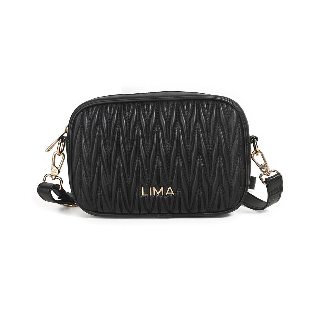 CARTERA BANDOLERA COCO LIMA BLACK