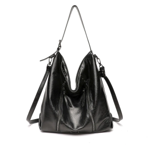 CARTERA TOTE JANIS LIMA BLACK
