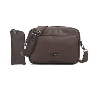 BANDOLERA CAROLINE LIMA MARRON