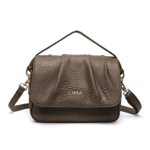 CARTERA DIANE LIMA MARRON