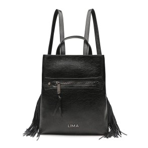 MOCHILA MEDIANA JANIS LIMA BLACK