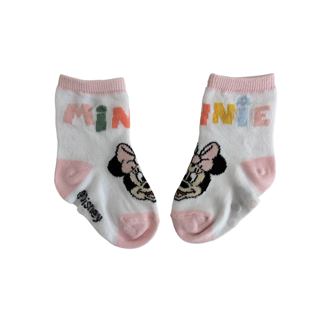 MEDIAS ANTIDESLIZANTES X12 PARES TALLE 1 SURTIDO MINNIE