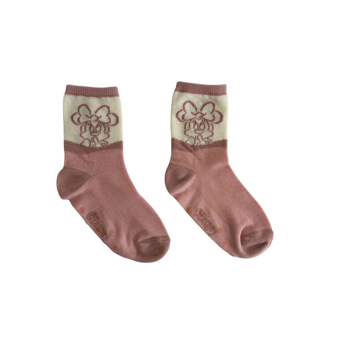 MEDIAS ANTIDESLIZANTES X12 PARES TALLE 3 SURTIDO MINNIE