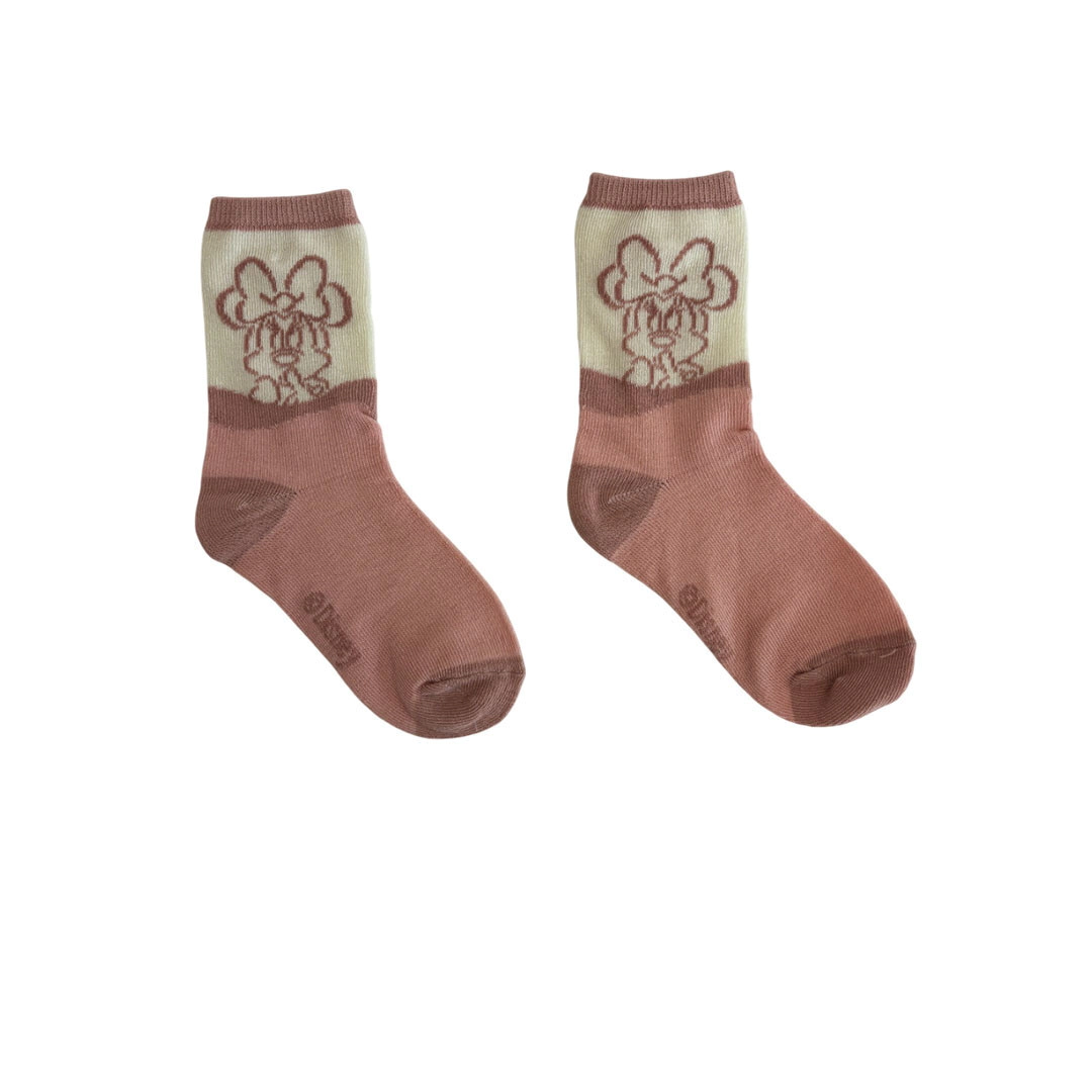 PACK X12 PARES MEDIAS TALLE 3 SURTIDAS MINNIE