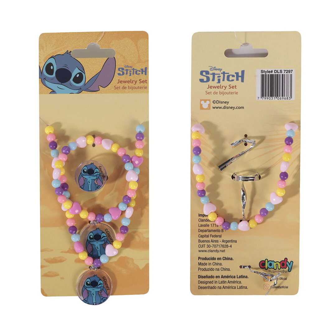 SET DE BIJOUTERIE STITCH