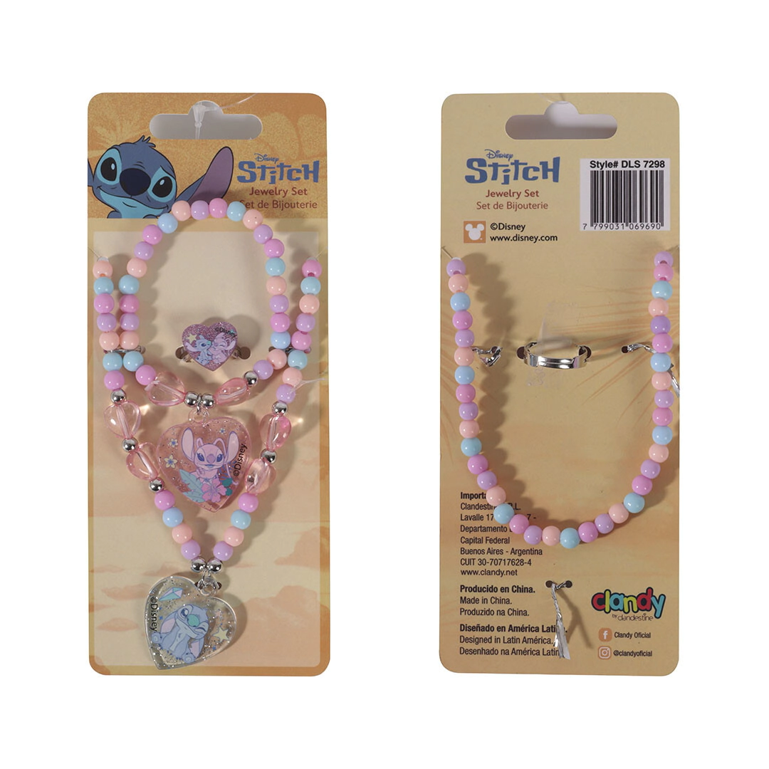 SET DE BIJOUTERIE STITCH