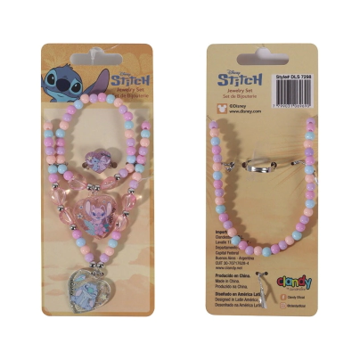 SET DE BIJOUTERIE STITCH