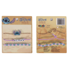 SET DE PULSERAS STITCH