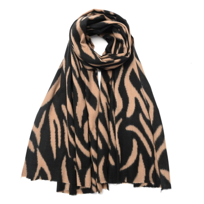 RUANA ANIMAL PRINT 69x170CM SKORA
