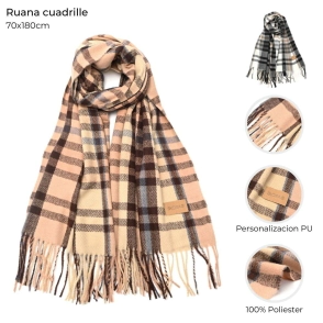 RUANA CUADRILLE 68x180CM SKORA