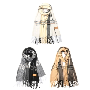 RUANA CUADRILLE 68x170CM SKORA