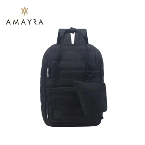 MOCHILA MATERO AMAYRA NEGRA
