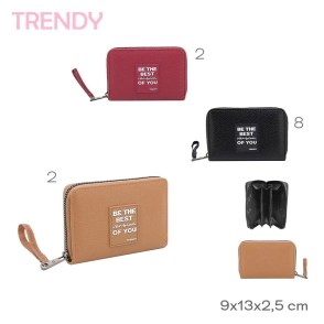 BILLETERA TRENDY MOSTAZA