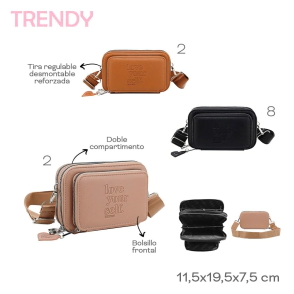 MORRAL TRENDY NARANJA