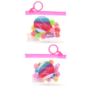 BROCHES FLORCITAS EN BOLSITA SKORA