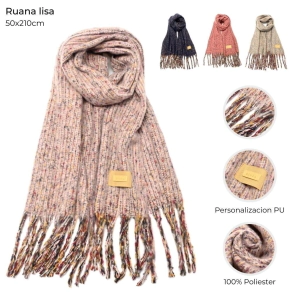 RUANA LISA 190X50CM SKORA