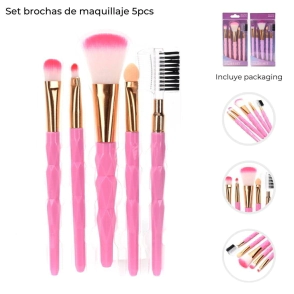 SET BROCHAS DE MAQUILLAJE X5 SKORA
