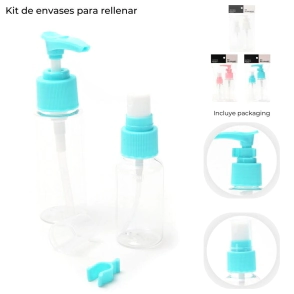 KIT DE ENVASES PARA RELLENAR  X2 SKORA
