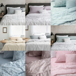 PALETTE JUEGO DE SABANAS URBAN 144 HILOS 1 1/2 PLAZAS