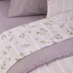 ALCOYANA JUEGO DE SABANAS ORGANIC 132 HILOS 1 1/2 PLAZAS ASH