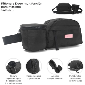 RI&Ntilde;ONERA DOGO MULTIFUNCION PARA MASCOTAS SKORA 24x13x6 CM