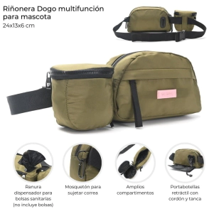 RI&Ntilde;ONERA DOGO MULTIFUNCION PARA MASCOTAS SKORA 24x13x6 CM
