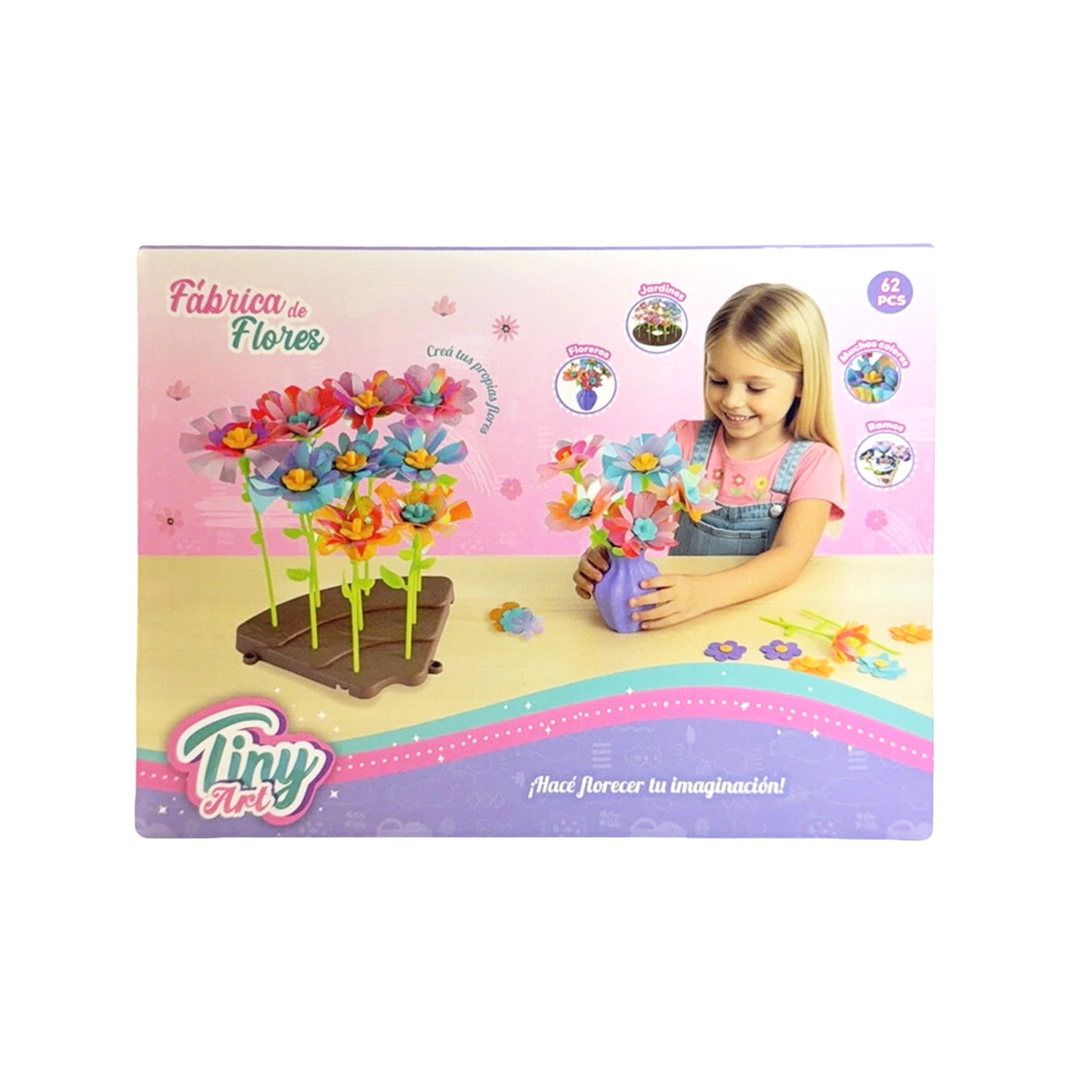 FABRICA DE FLORES CON ACCESORIOS