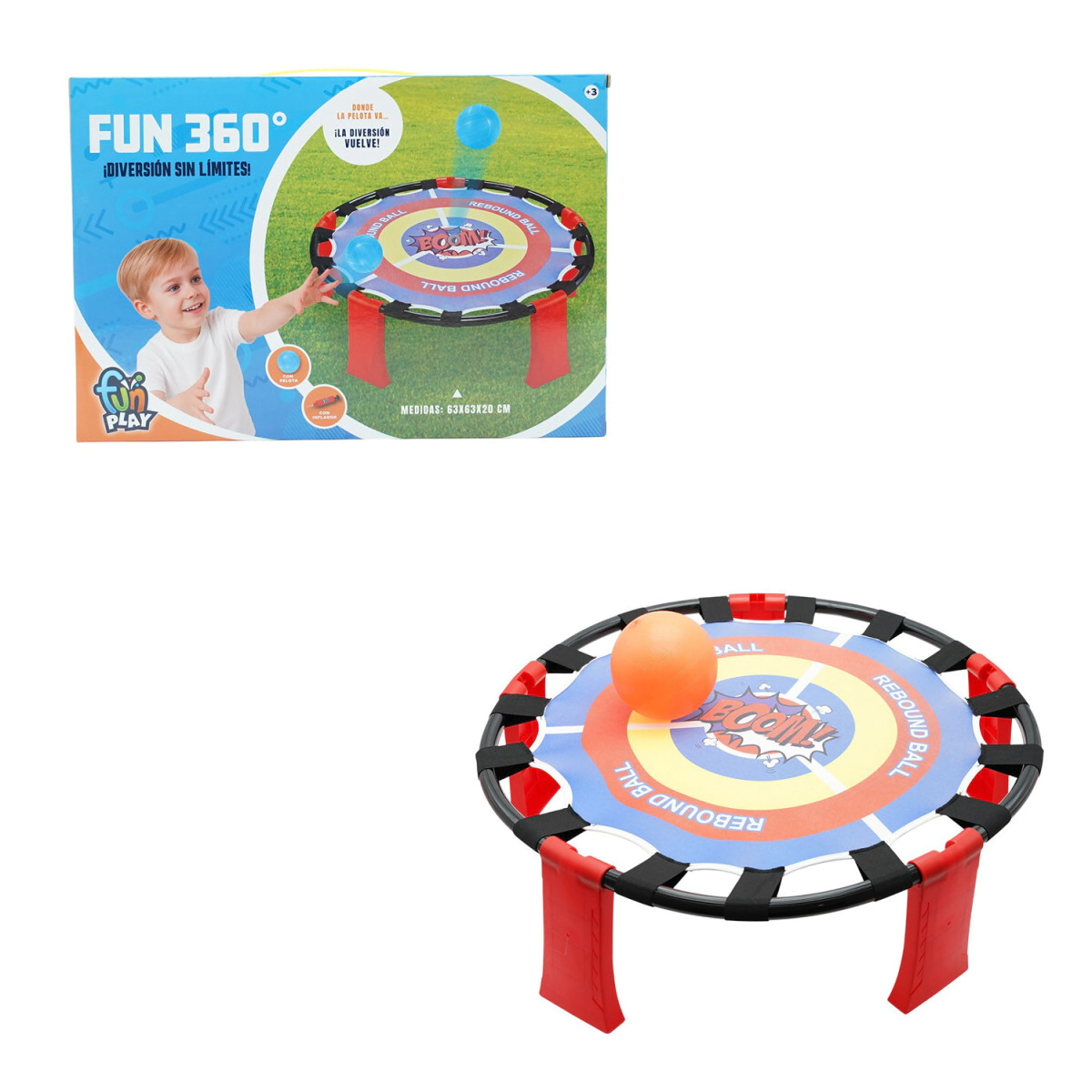 MINI JUEGOS STRIKE FUN PLAY 63x63x20 CM