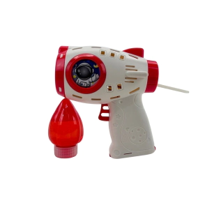 BURBUJERO PISTOLA ASTRONAUTA A PILAS CON LUCES