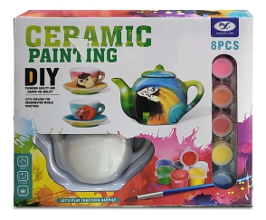 JUEGO DE TE PINTAR 8 PIEZAS (868-E29)