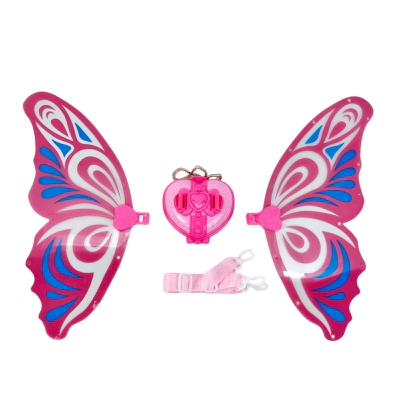 ALAS MAGICAS MULTICOLOR CON LUZ Y SONIDO 42x33 CM