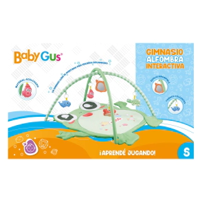 SET DE ALFOMBRA Y JUEGOS RANITA BABYGUS