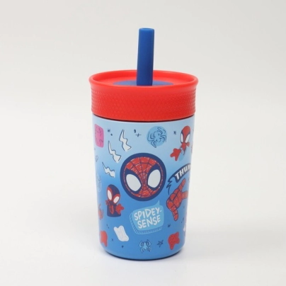 VASO TERMICO 350ML SPIDERMAN