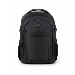 MOCHILA METROPOLITAN METROFLEX BLACK TRAVEL BLUE