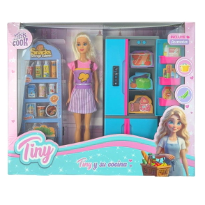 MU&Ntilde;ECA TINY  SU COCINA CON ACCESORIOS