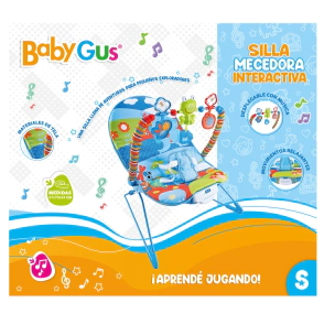 SILLA MECEDORA INTERACTIVA CON SONIDO Y VIBRACION