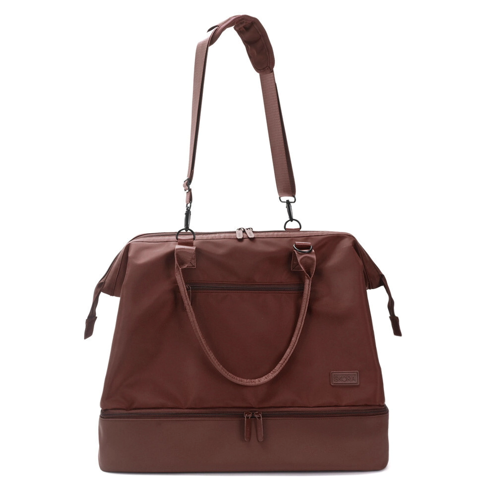 BOLSO WEEKENDER SKORA BS AS CHOCOLATE 16 PULGADAS