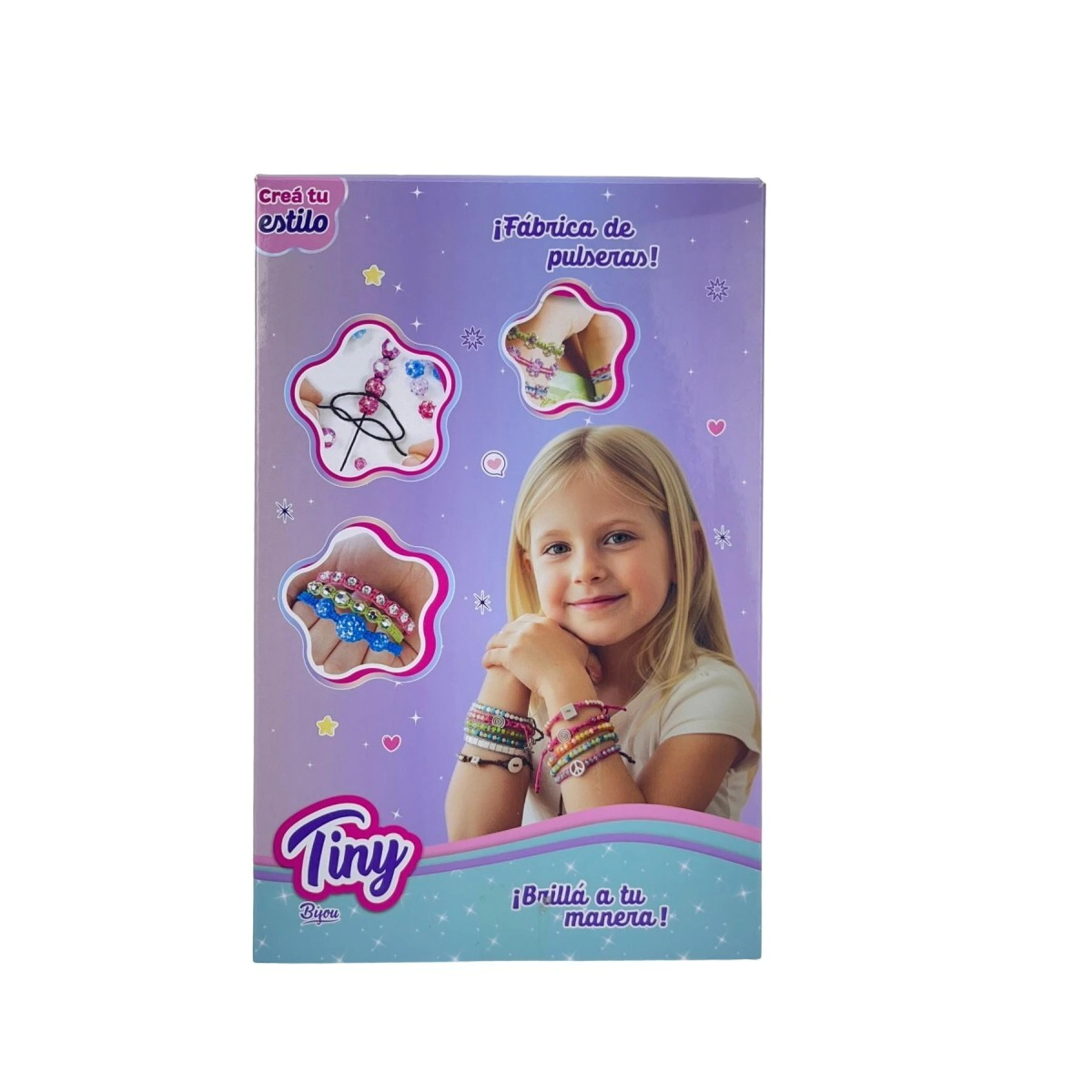 SET PARA ARMAR PULSERAS TRENZADAS CON ACCESORIOS