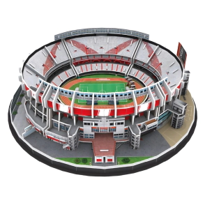 ROMPECABEZAS 3D EL MONUMENTAL RIVER PLATE 143 PIEZAS 33 X 34 X 10 CM