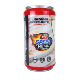 BOTELLA LANZADORA CON AUTO METALICO INCLUIDO