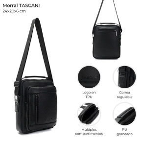 MORRAL TASCANI 24x20x6 CM