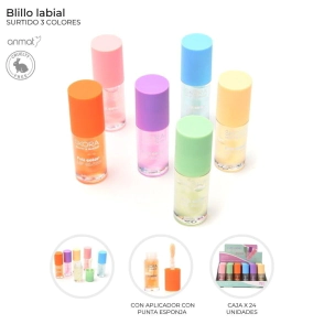 BRILLO LABIAL CON APLICADOR SKORA