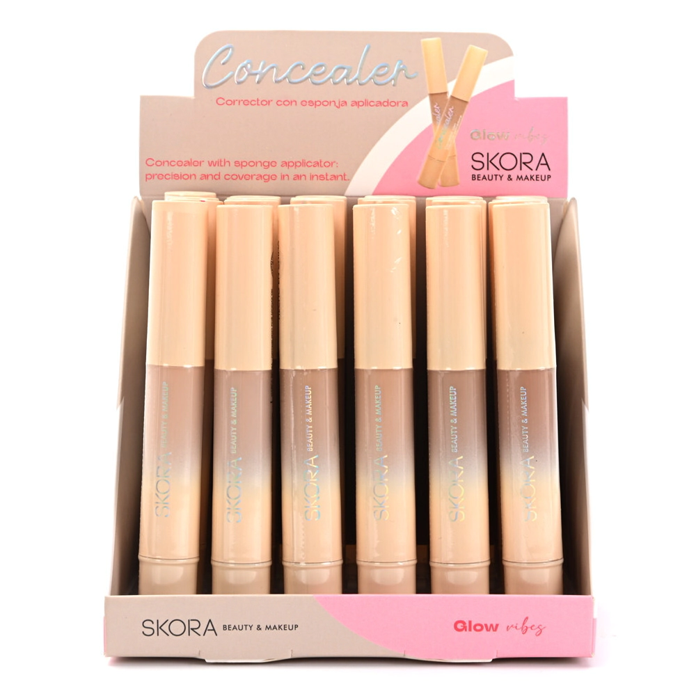 CORRECTOR RETRACTIL CON ESPONJA SKORA