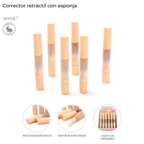 CORRECTOR RETRACTIL CON ESPONJA SKORA