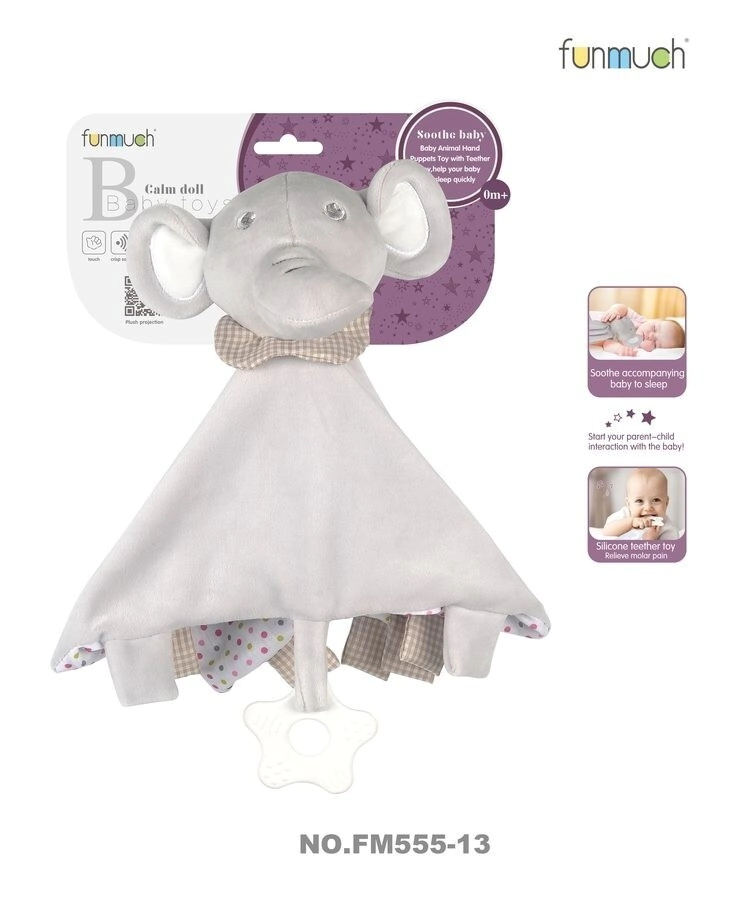 MANTA DE APEGO ELEFANTE