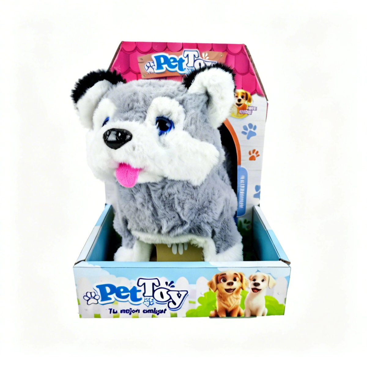MASCOTA DE PELUCHE PERRO CON SONIDO
