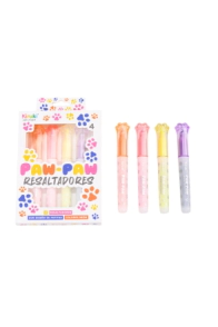 RESALTADOR FLUORESCENTES PAW PAW X4 KIRUKI