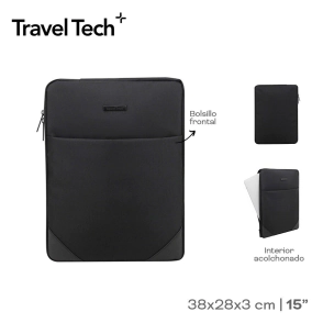 FUNDA CASE PARA COMPUTADORA TRAVEL TECH