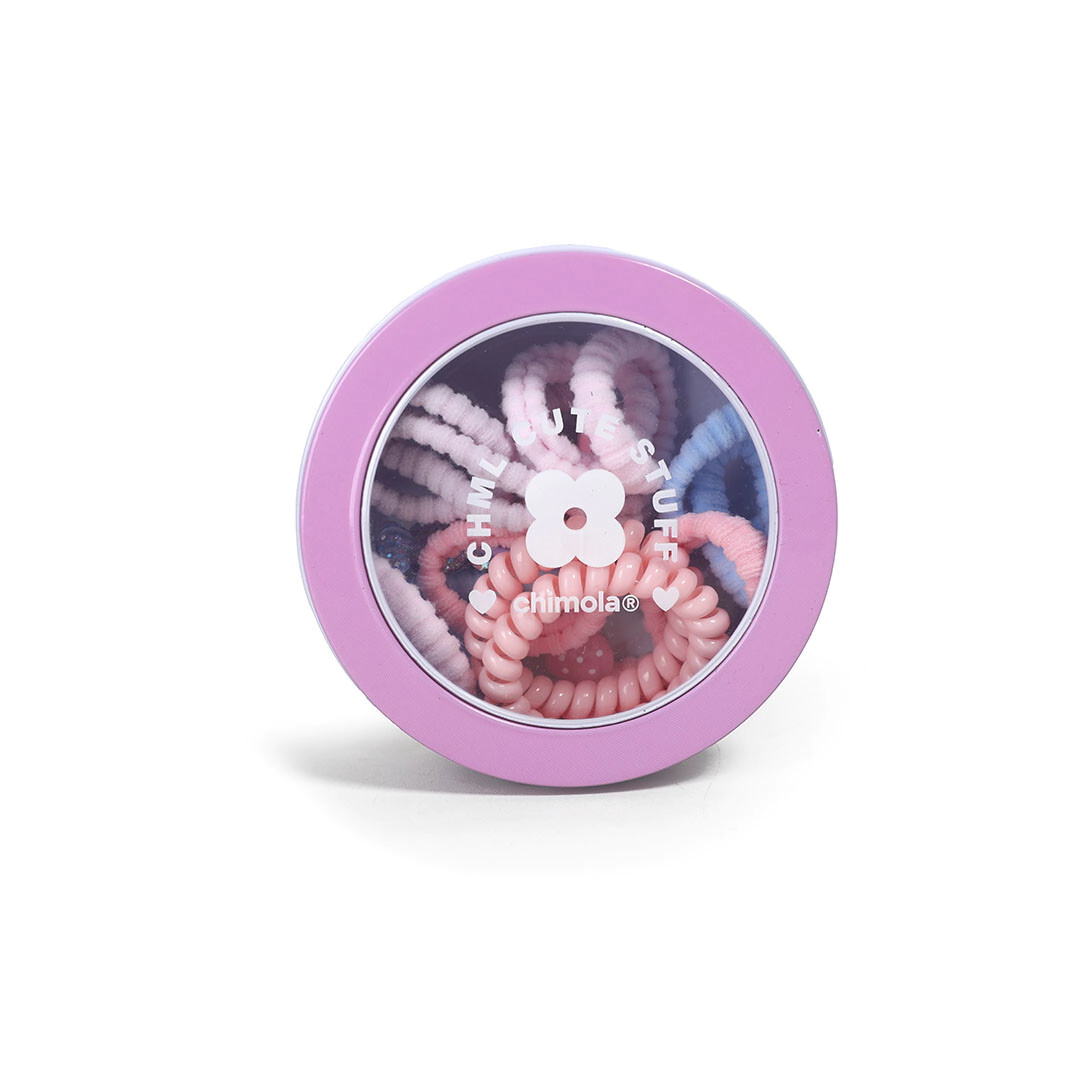 CUTE BOX CHIMOLA ACCESORIOS PARA EL PELO PINK