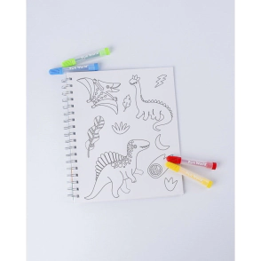 KIT STICKER BOOK FUN WORLD ROAR FW